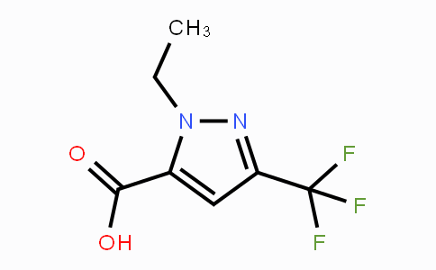 CAS No. 128694-66-6, 1-Ethyl-3-(trifluoromethyl)-1H-pyrazole-5-carboxylic acid