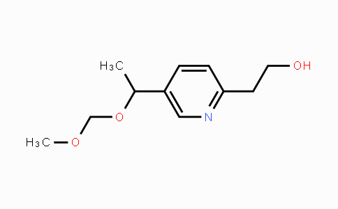 CAS No. 146062-58-0, 2-(5-(1-(MethoxyMethoxy)ethyl)pyridin-2-yl)ethanol