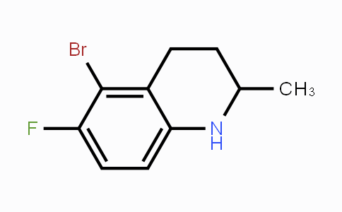 CAS No. 79085-71-5, 5-Bromo-6-fluoro-2-methyl-1,2,3,4-tetrahydroquinoline