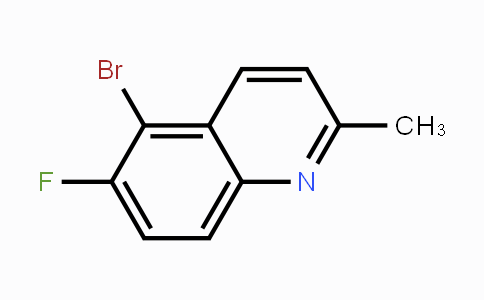 CAS No. 80290-18-2, 5-Bromo-6-fluoro-2-methylquinoline
