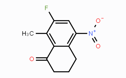 CAS No. 143655-56-5, 7-Fluoro-8-methyl-5-nitro-3,4-dihydronaphthalen-1(2H)-one
