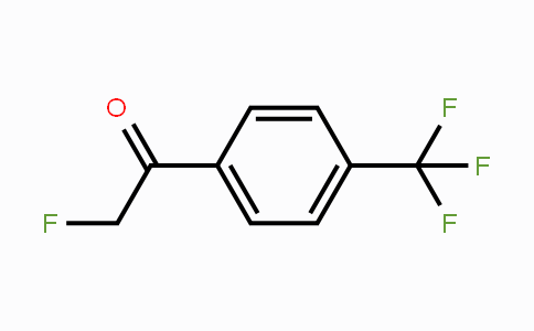 CAS No. 186297-56-3, Ethanone, 2-fluoro-1-[4-(trifluoromethyl)phenyl]- (9CI)