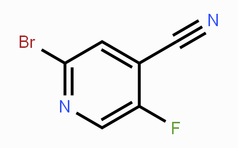 CAS No. 1256822-16-8, 2-Bromo-5-fluoroisonicotinonitrile