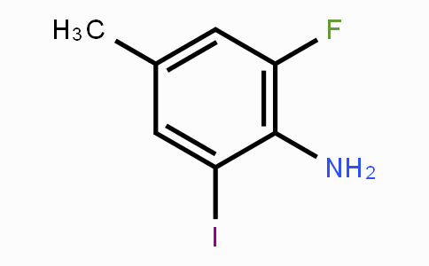 CAS No. 217314-44-8, 2-Fluoro-6-iodo-4-methylbenzenamine