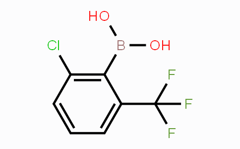 CAS No. 851756-52-0, 2-Chloro-6-(trifluoromethyl)phenylboronic acid