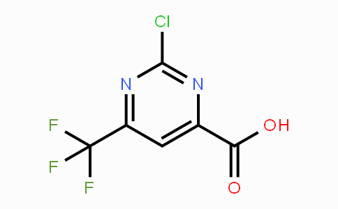 CAS No. 306960-80-5, 2-Chloro-4-trifluoromethylpyrimidine-6-carboxylic acid