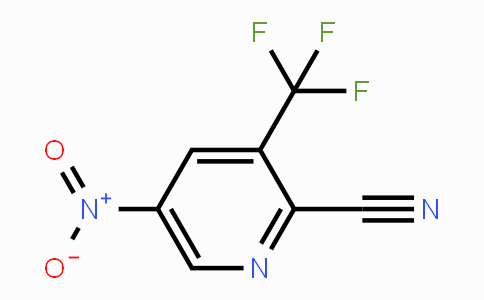 CAS No. 573762-57-9, 5-Nitro-3-trifluoromethyl-pyridine-2-carbonitrile