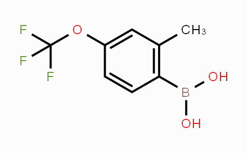 CAS No. 850033-39-5, 2-Methyl-4-(trifluoromethoxy)phenylboronicacid
