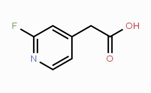 CAS No. 1000518-05-7, 2-(2-Fluoropyridin-4-yl)acetic acid