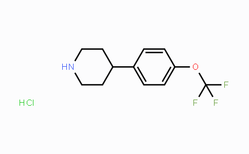CAS No. 1004618-85-2, 4-(4-(Trifluoromethoxy)phenyl)piperidine hydrochloride