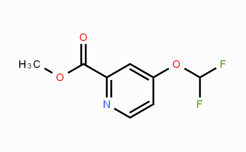CAS No. 1206975-21-4, Methyl 4-(difluoromethoxy)pyridine-2-carboxylate