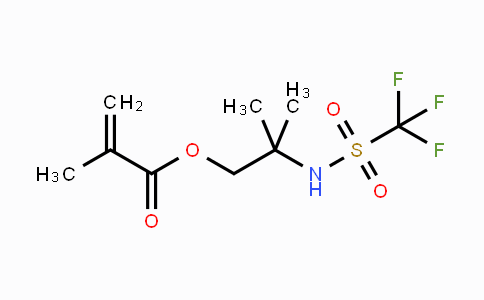 CAS No. 1268257-44-8, 2-Methyl-2-(trifluoromethylsulfonamido)propyl methacrylate