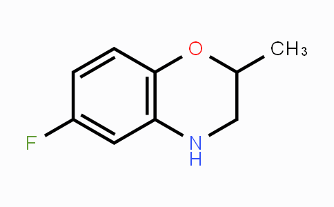 CAS No. 1267472-81-0, 6-Fluoro-2-methyl-3,4-dihydro-2H-1,4-benzoxazine