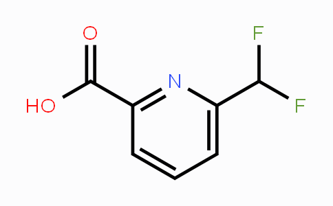 CAS No. 1256824-41-5, 6-(DifluoroMethyl)-2-pyridinecarboxylic Acid