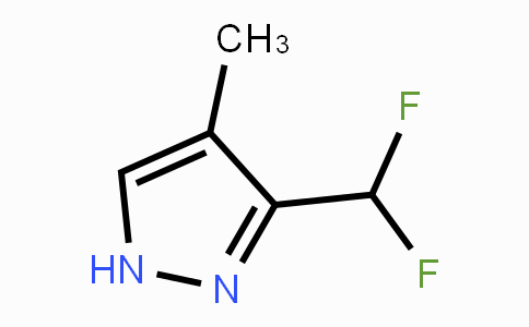 CAS No. 1245772-27-3, 3-(Difluoromethyl)-4-methyl-1h-pyrazole