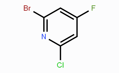 CAS No. 1393544-44-9, 2-Bromo-6-chloro-4-fluoropyridine