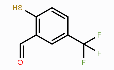 CAS No. 1379324-37-4, 2-Mercapto-5-(trifluoromethyl)benzaldehyde