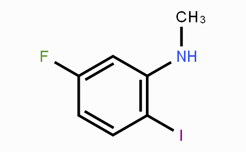 CAS No. 1369791-69-4, 5-Fluoro-2-iodo-N-methylaniline