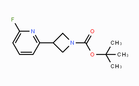 1356109-81-3 | tert-Butyl 3-(6-fluoropyridin-2-yl)azetidine-1-carboxylate