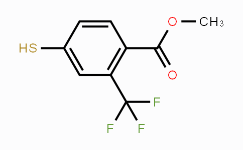 CAS No. 1824285-79-1, Methyl 4-mercapto-2-(trifluoromethyl)benzoate