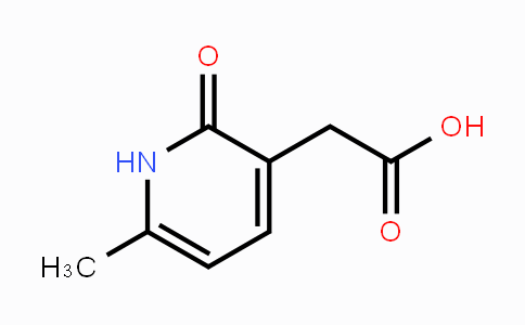 CAS No. 1227580-81-5, 2-(6-Methyl-2-oxo-1,2-dihydropyridin-3-yl)acetic acid