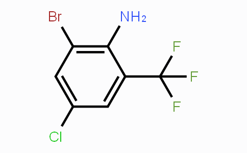 CAS No. 912617-74-4, 2-Bromo-4-chloro-6-(trifluoromethyl)aniline