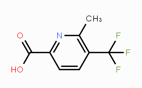 CAS No. 855916-28-8, 6-Methyl-5-(trifluoromethyl)picolinic acid
