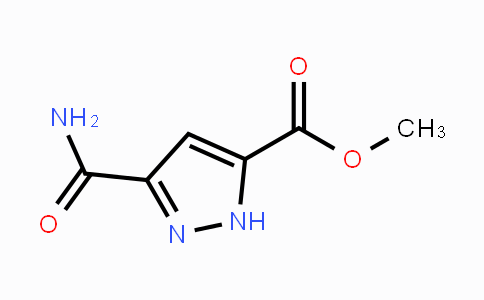 Methyl 3-carbamoyl-1H-pyrazole-5-carboxylate