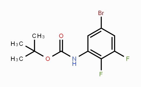 CAS No. 1150114-27-4, Tert-butyl (5-bromo-2,3-difluorophenyl)carbamate