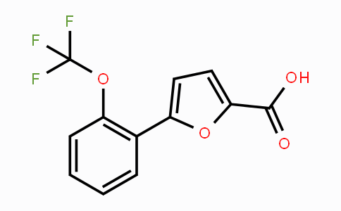 CAS No. 424817-26-5, 5-(2-(Trifluoromethoxy)phenyl)furan-2-carboxylic acid
