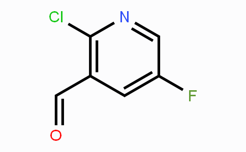 CAS No. 851484-95-2, 2-Chloro-5-fluoronicotinaldehyde