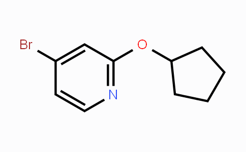 CAS No. 1209460-15-0, 4-Bromo-2-(cyclopentyloxy)pyridine