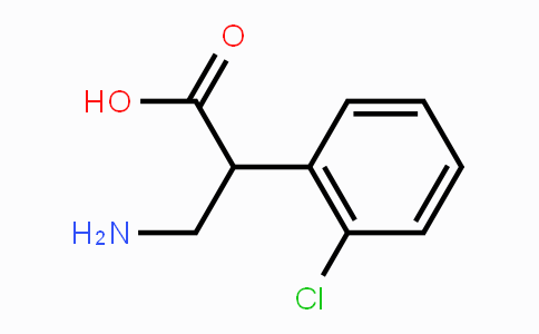 CAS No. 46154-35-2, 3-Amino-2-(2-chlorophenyl)propanoic acid