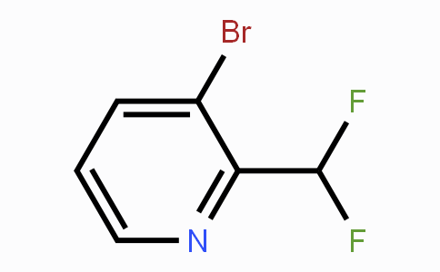 CAS No. 1211520-77-2, 3-Bromo-2-(difluoromethyl)pyridine