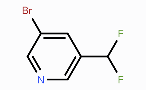 CAS No. 114468-04-1, 3-Bromo-5-(difluoromethyl)pyridine