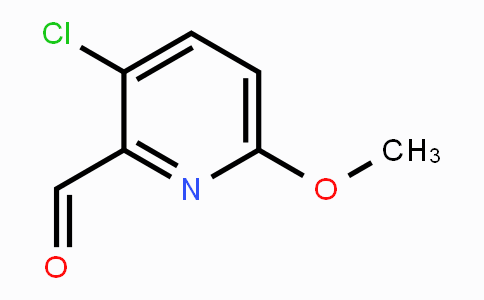 CAS No. 1060810-35-6, 3-Chloro-6-methoxypicolinaldehyde