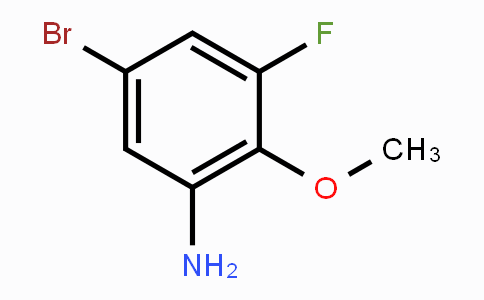 CAS No. 239122-51-1, 5-Bromo-3-fluoro-2-methoxyaniline