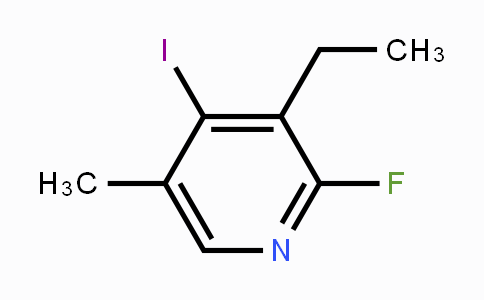 CAS No. 1449786-43-9, 3-Ethyl-2-fluoro-4-iodo-5-methylpyridine