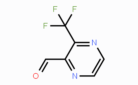 CAS No. 1197238-20-2, 3-(Trifluoromethyl)pyrazine-2-carbaldehyde