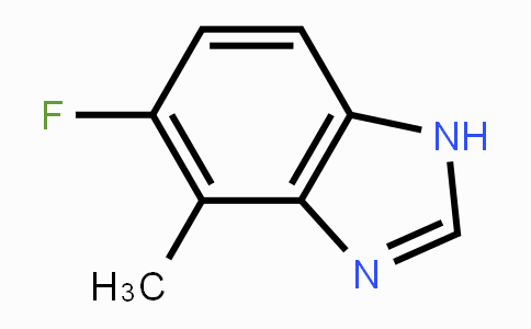 CAS No. 1360938-47-1, 5-Fluoro-4-methyl-1H-benzo[d]imidazole