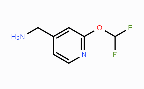 CAS No. 943894-77-7, (2-(Difluoromethoxy)pyridin-4-yl)methanamine