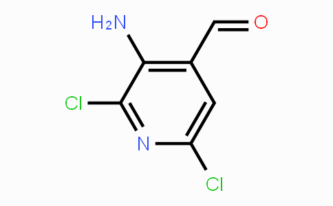 CAS No. 1159813-21-4, 3-Amino-2,6-dichloroisonicotinaldehyde
