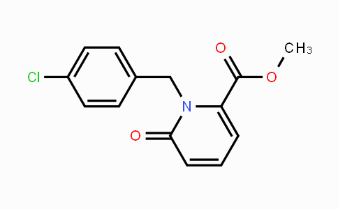 1196046-85-1 | METHYL 1-(4-CHLOROBENZYL)-6-OXO-1,6-DIHYDROPYRIDINE-2-CARBOXYLATE