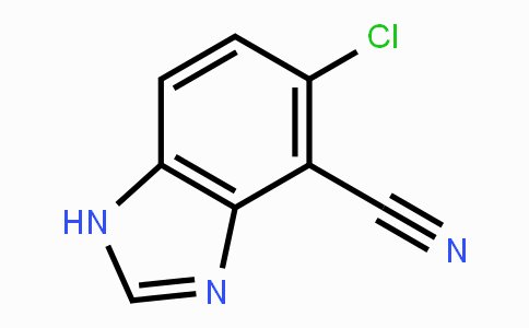 CAS No. 1360936-31-7, 5-Chloro-1H-benzo[d]imidazole-4-carbonitrile