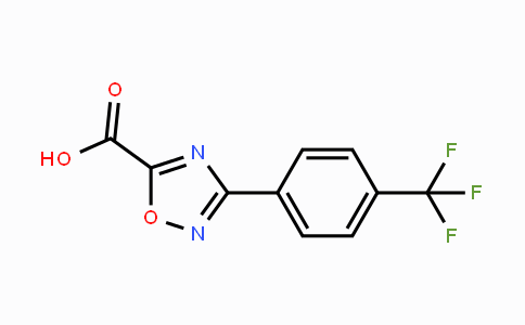CAS No. 944906-47-2, 3-(4-(Trifluoromethyl)phenyl)-1,2,4-oxadiazole-5-carboxylic acid
