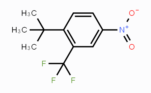 CAS No. 1369919-90-3, 1-Tert-butyl-4-nitro-2-(trifluoromethyl)benzene
