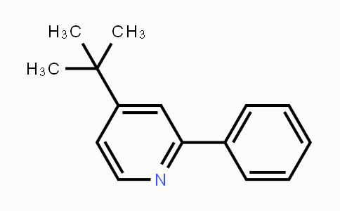 CAS No. 53911-36-7, 4-(1,1-Dimethylethyl)-2-phenyl-pyridine