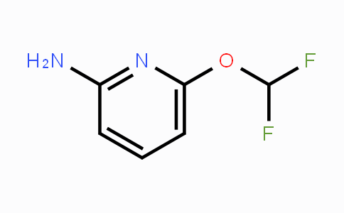 CAS No. 1131007-43-6, 6-(Difluoromethoxy)pyridin-2-amine