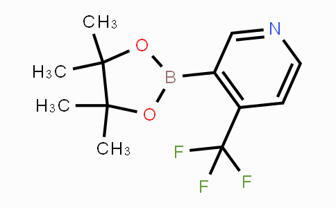 CAS No. 1310405-06-1, 4-(Trifluoromethyl)pyridine-3-boronic acid pinacol ester