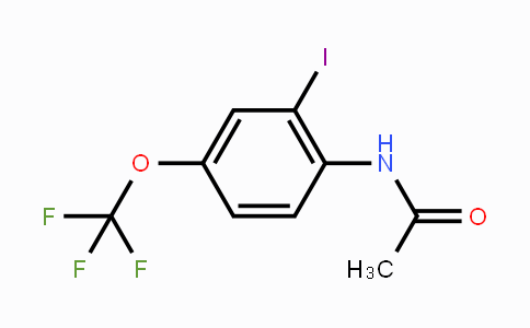 CAS No. 874814-74-1, N-(2-Iodo-4-(trifluoromethoxy)phenyl)acetamide